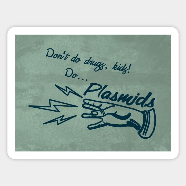 Do Plasmids (Light) Sticker by Graograman